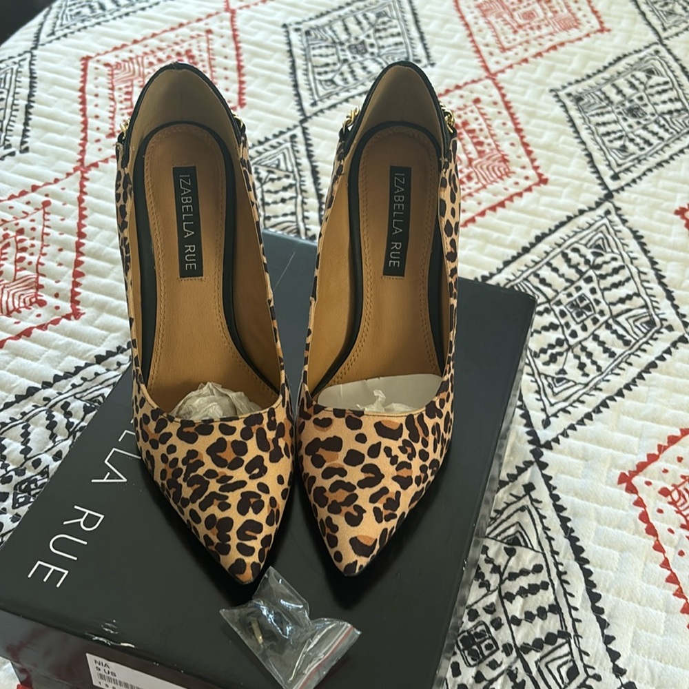 Leopard Print Heels